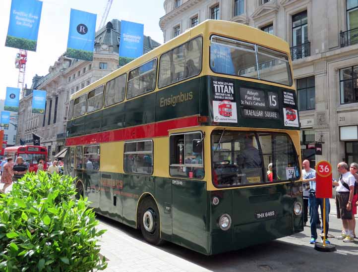 Ensignbus Leyland Fleetline Park Royal Shillibeer DM2646